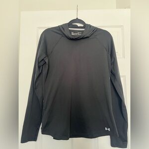 Under Armour Black HeatGear Running hoodie size M